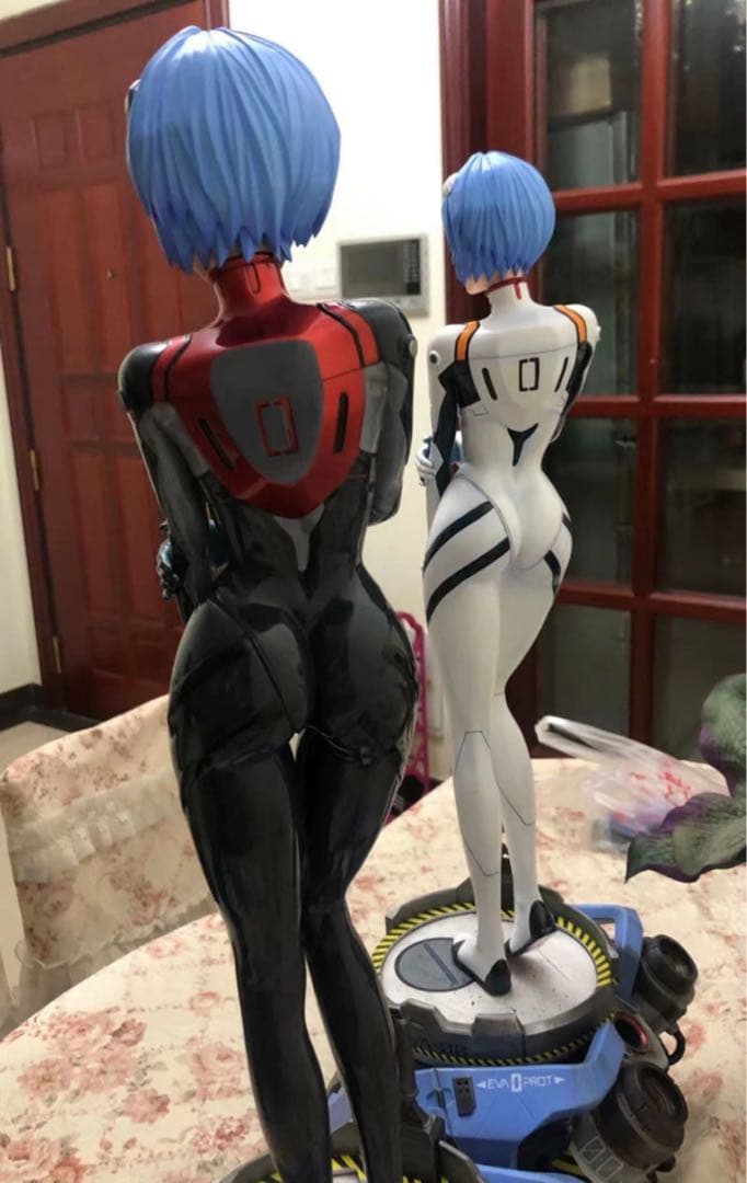 新世紀エヴァンゲリオン 綾波レイ 1/4 ガレージキット ガレキ スタチュー①⑥