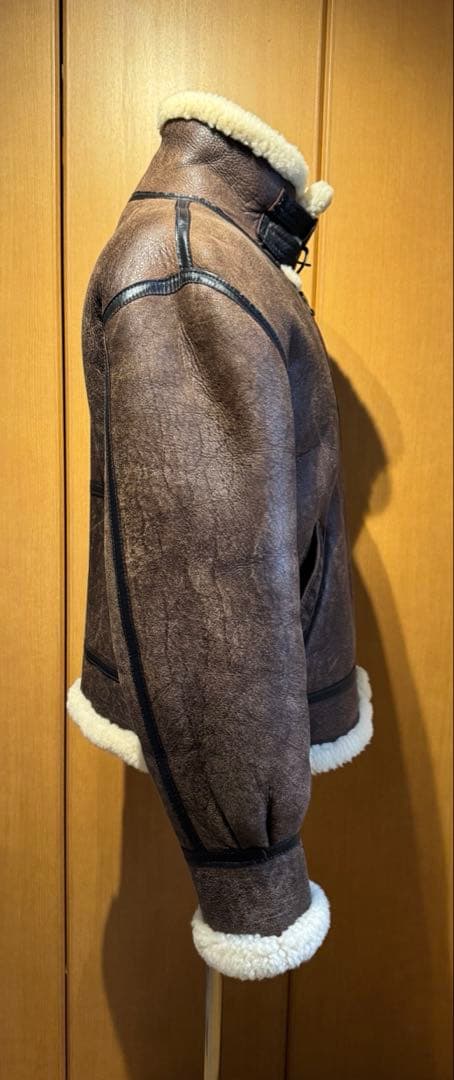 美品 B-3 ムートン ジャケット