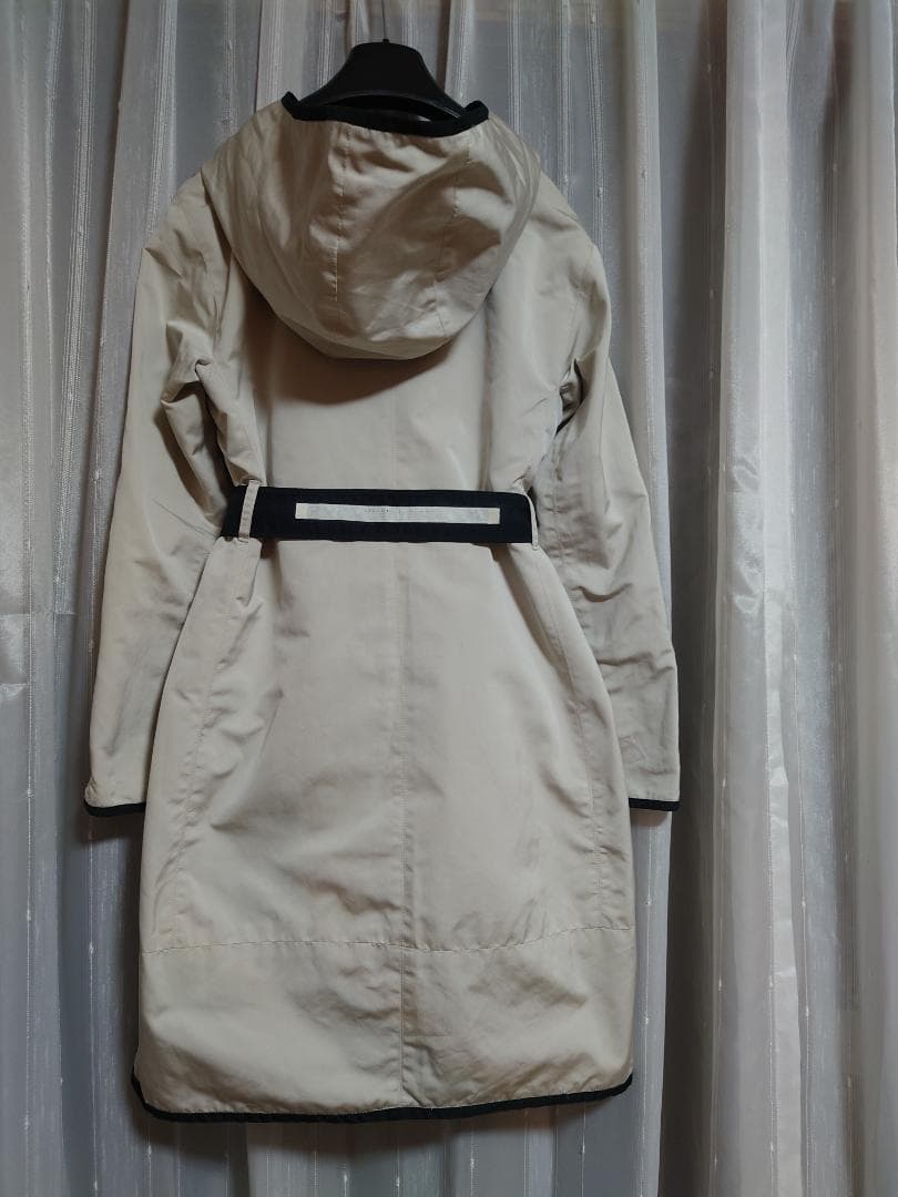 再値下げ極美品☆S'MAXMARAリバーシブルタフタコート☆コットン４５%黒４０