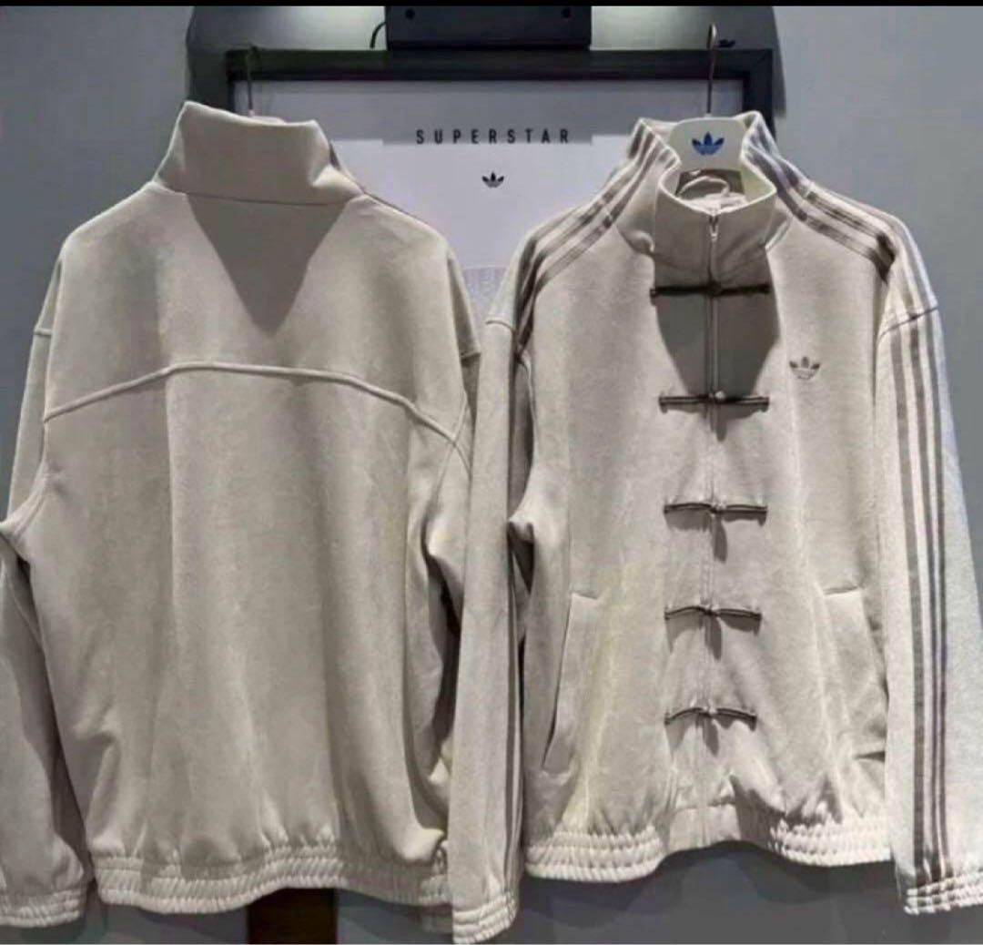 adidasアディダス 中国限定 蛇年トラックジャケット ホワイト ２XＬサイズ