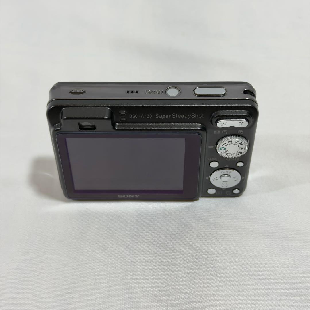 SONY DSC-W120 動作品 充電器付 オールドコンデジ