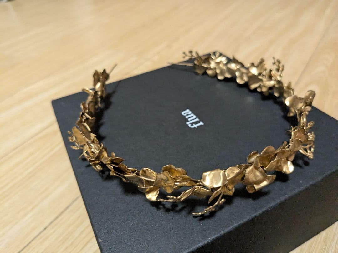 flua 花冠 ヘッドカチューシャ ブライダルアクセサリー