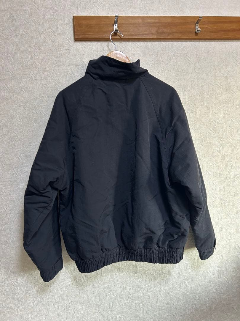 【レア】carhartt ナイロンブルゾン 短丈 ジャケット ソリッド ブラック