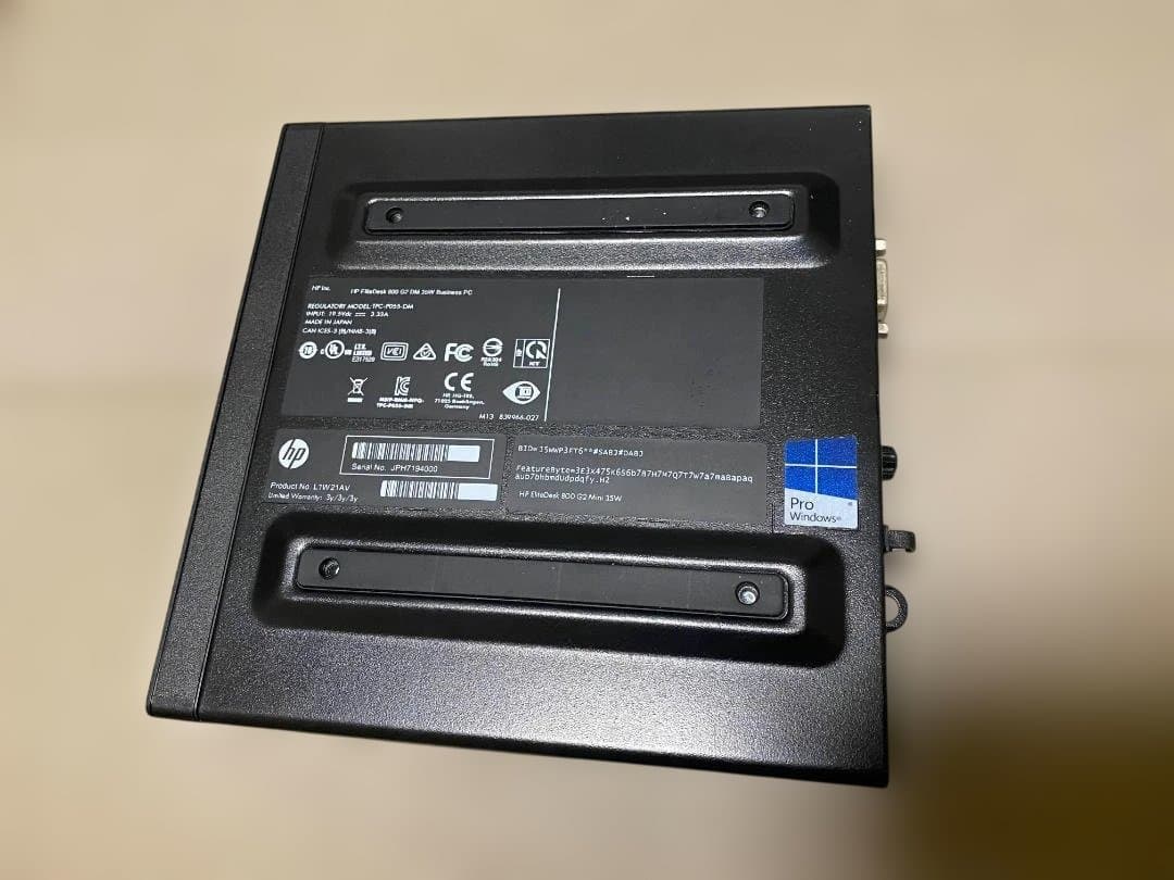お*。様 HP EliteDesk 800 G2 DM SSD256GB メモリ