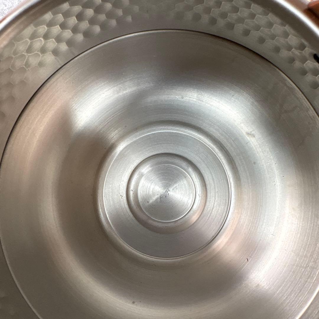 新品レア！新光堂　純銅　2.3ℓ ニッケルめっき加工　やかん　ケトル