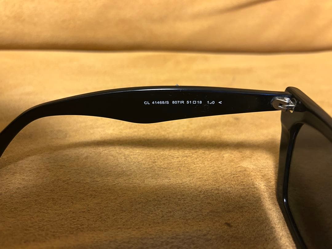CÉLINE ブラック キャットアイ サングラス