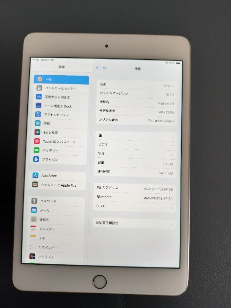 可*3様 iPad mini 4 ゴールド 64GB Wi-Fiモデル