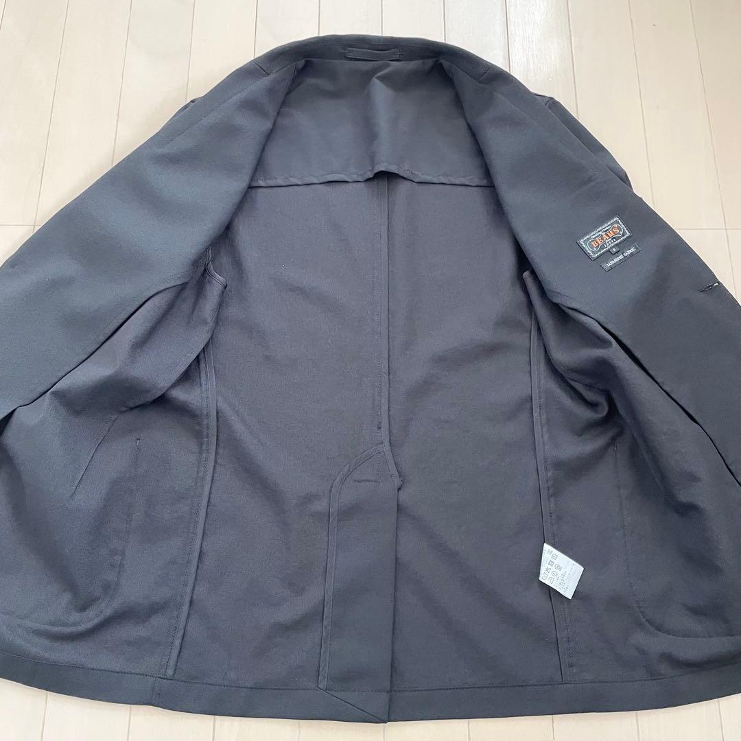 BEAMS+ 【美品】テーラードジャケット 黒 メタルボタン ビジネス メンズ