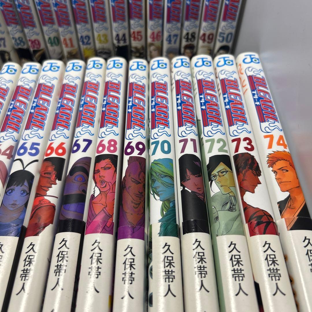BLEACH (ブリーチ) 全巻セット 1〜74巻＋関連本4冊　合計78冊セット