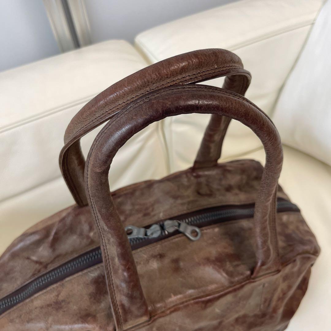 ATTACHMENT ナッパネビアレザー ボストンバック