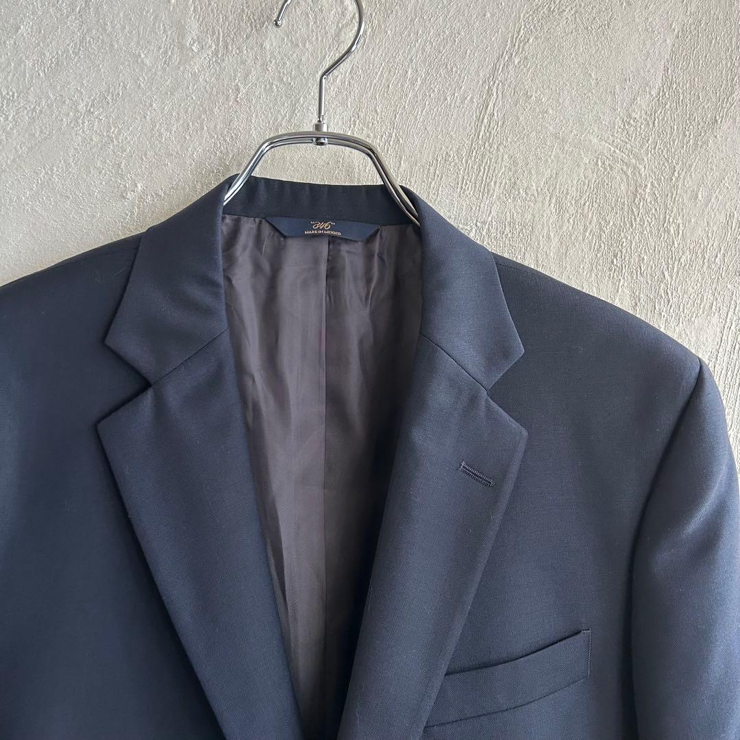 BROOKS BROTHERS 銀ボタン 紺ブレ ブレザー 42