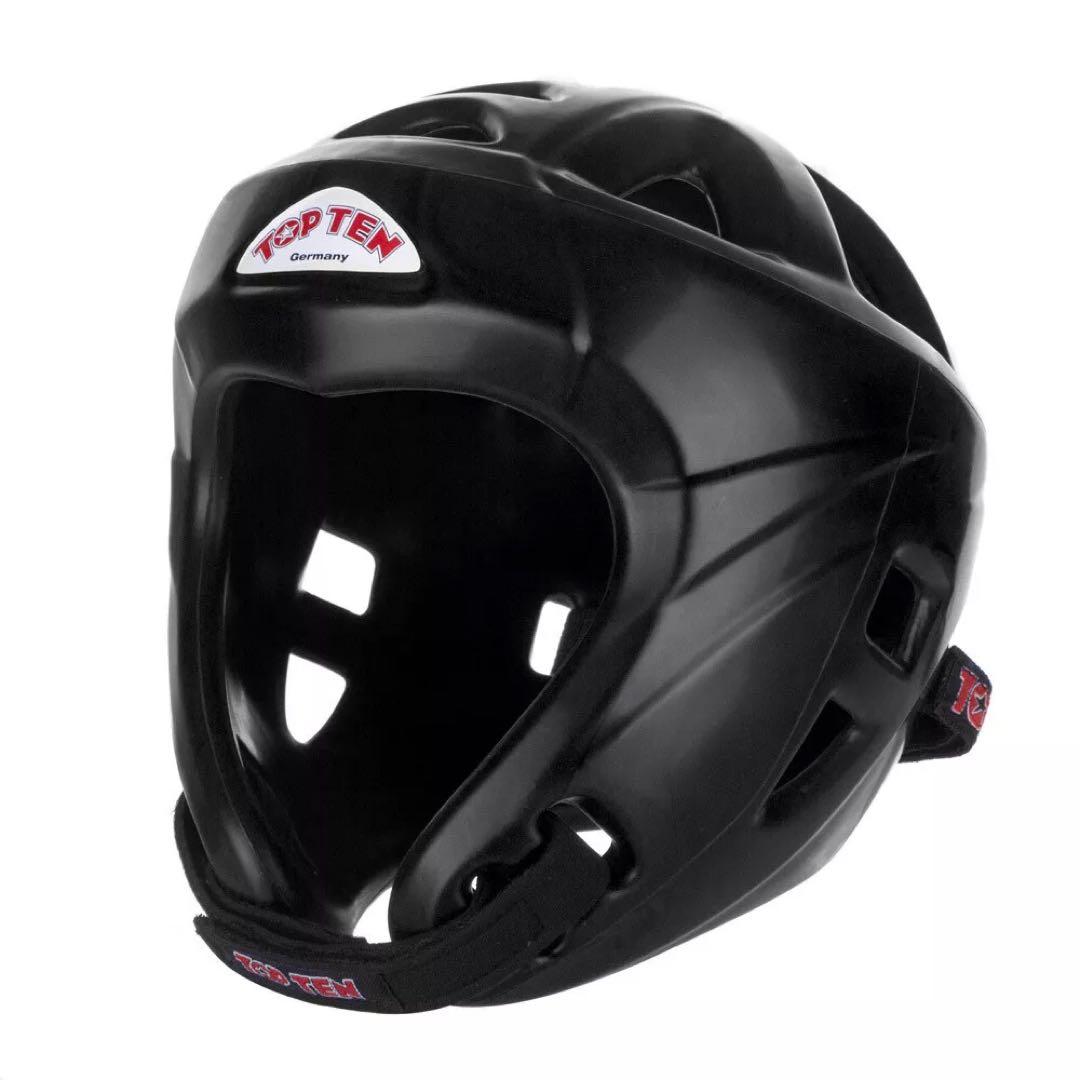Top Ten ヘッドギア L 黒 Avantgarde Head Guard