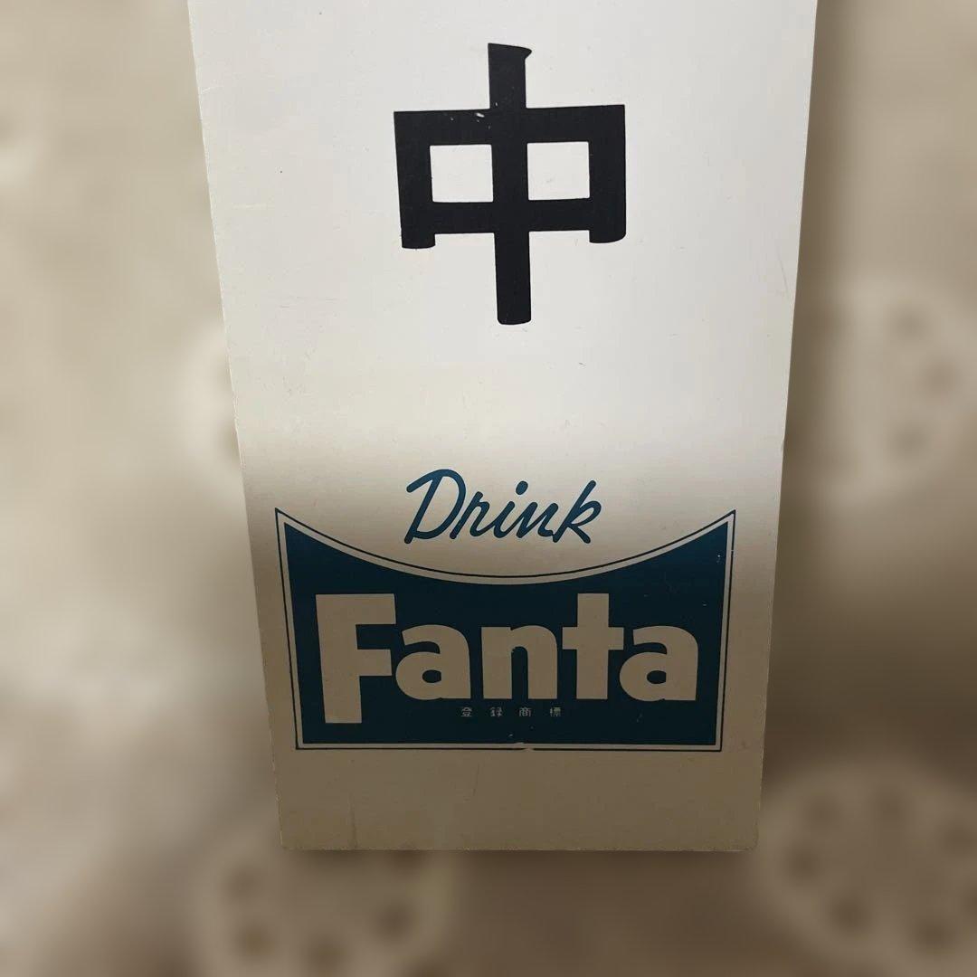 希少　コカコーラ　ファンタ　看板　営業中　ヴィンテージ　レトロ