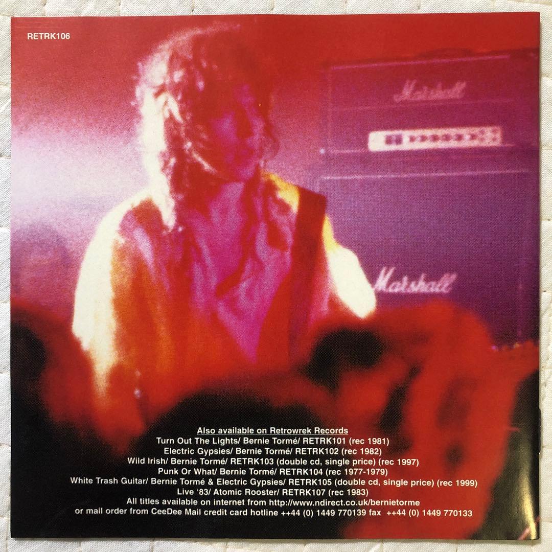 Bernie Torme / バーニー・トーメ / ライヴ！