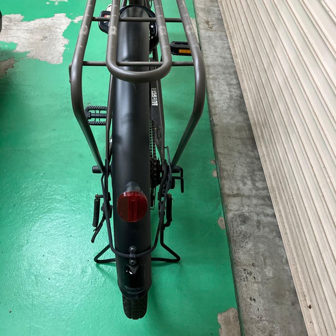 【引取限定】27インチ黒色自転車GAKUCHARI