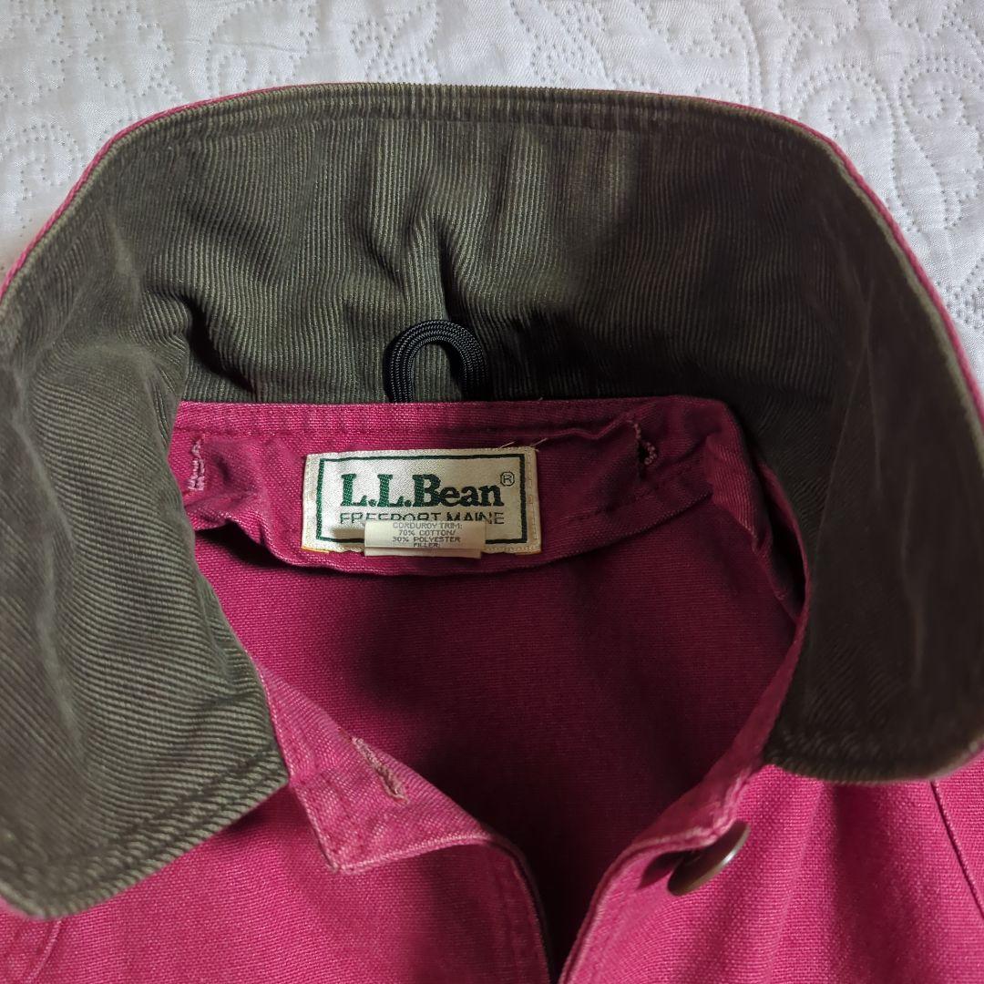 80s LLBean　USA製　ハンティング　ジャケット　赤　vintage　.