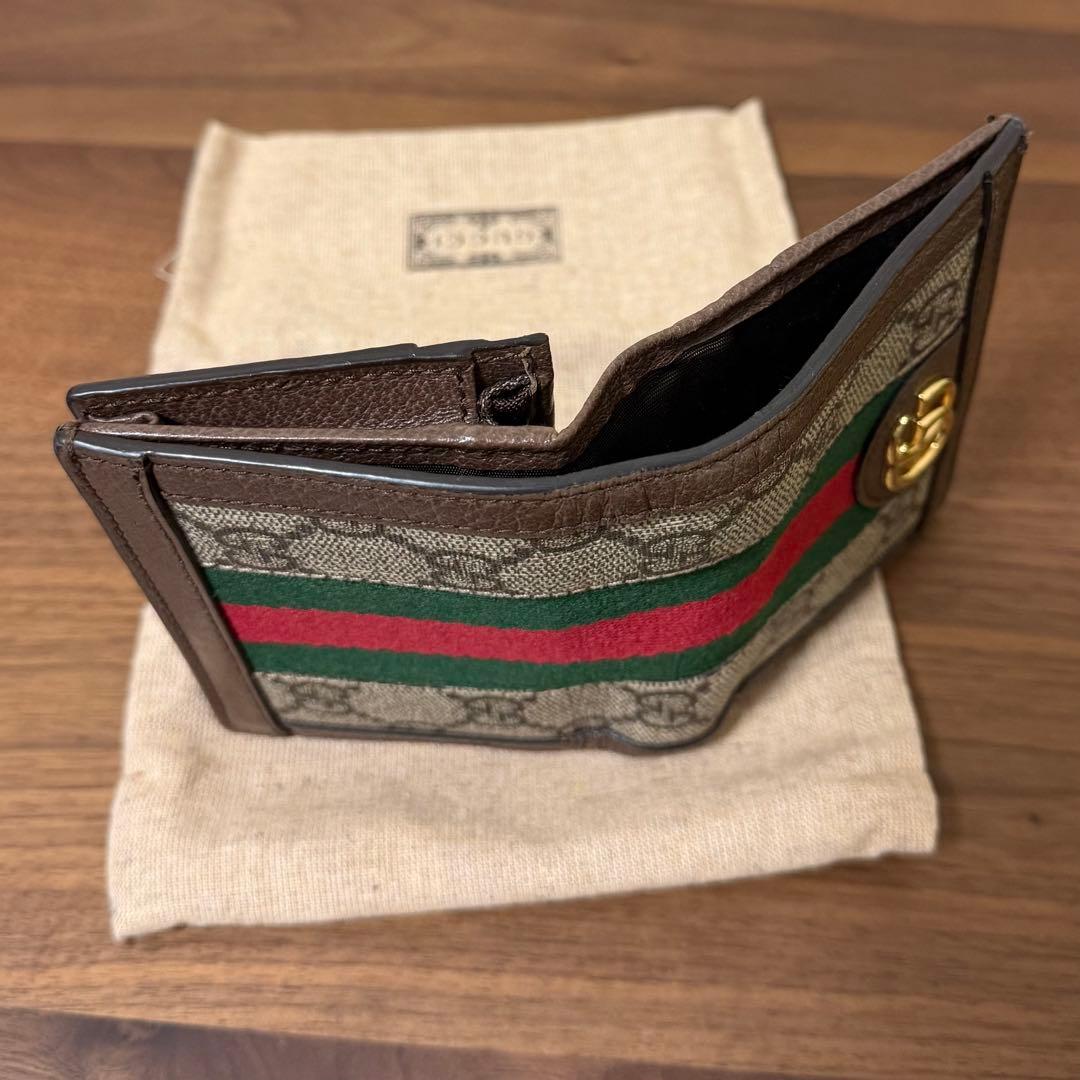 【美品】 GUCCI - 財布 オフィディア GG カードケース ウォレット