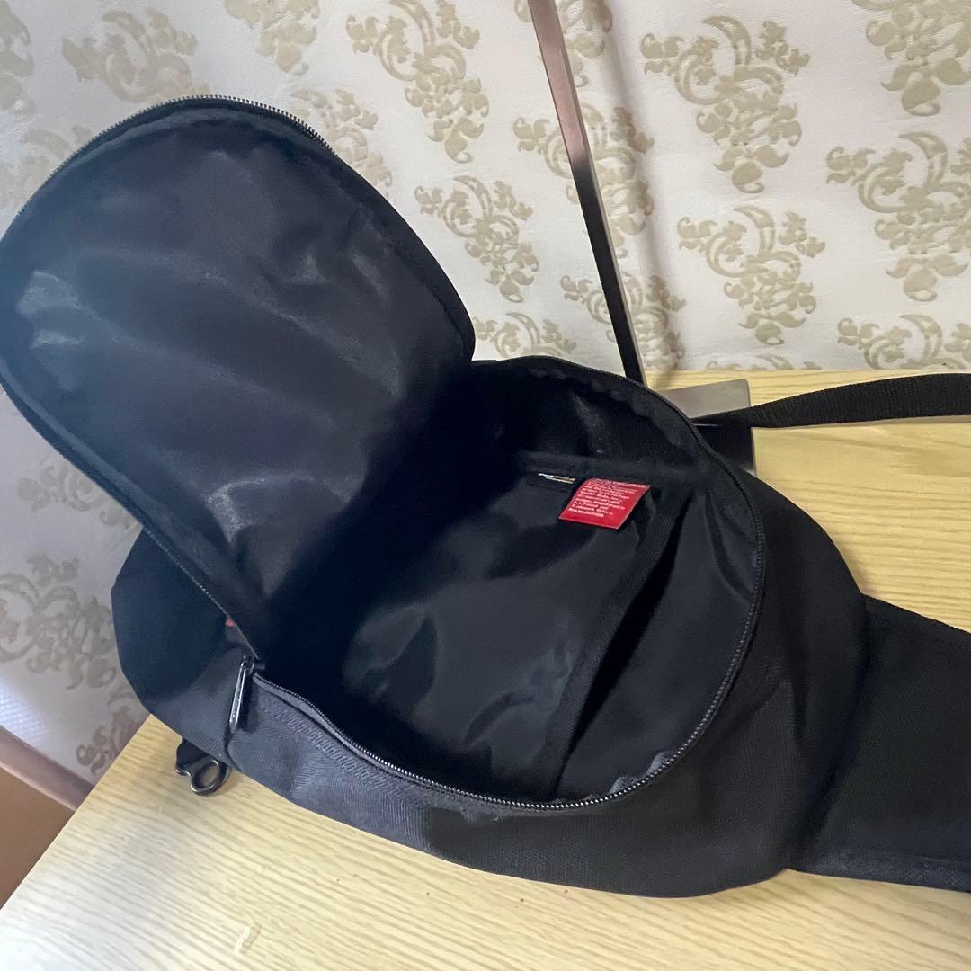 限定特価☆極美品☆Manhattan Portage ボディバッグ ブラック