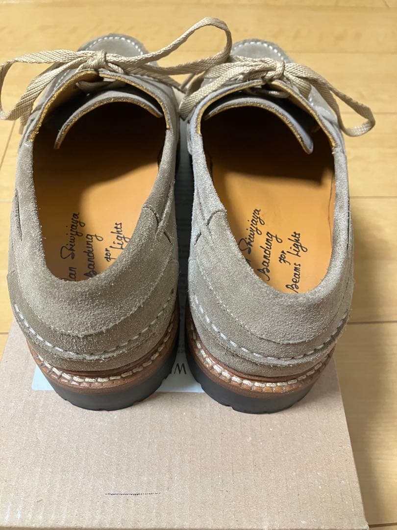 JALAN SRIWIJAYA × BEAMS LIGHTS 別注ボートシューズ