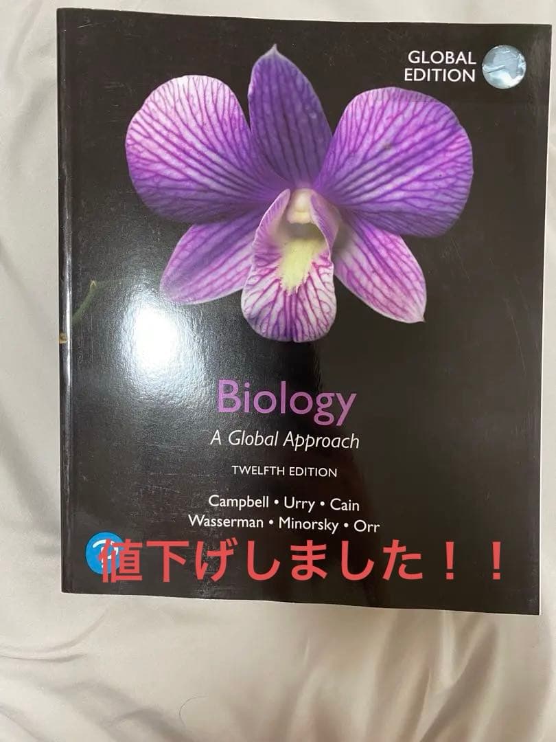 洋書 Biology: A Global Approach, 12th edition