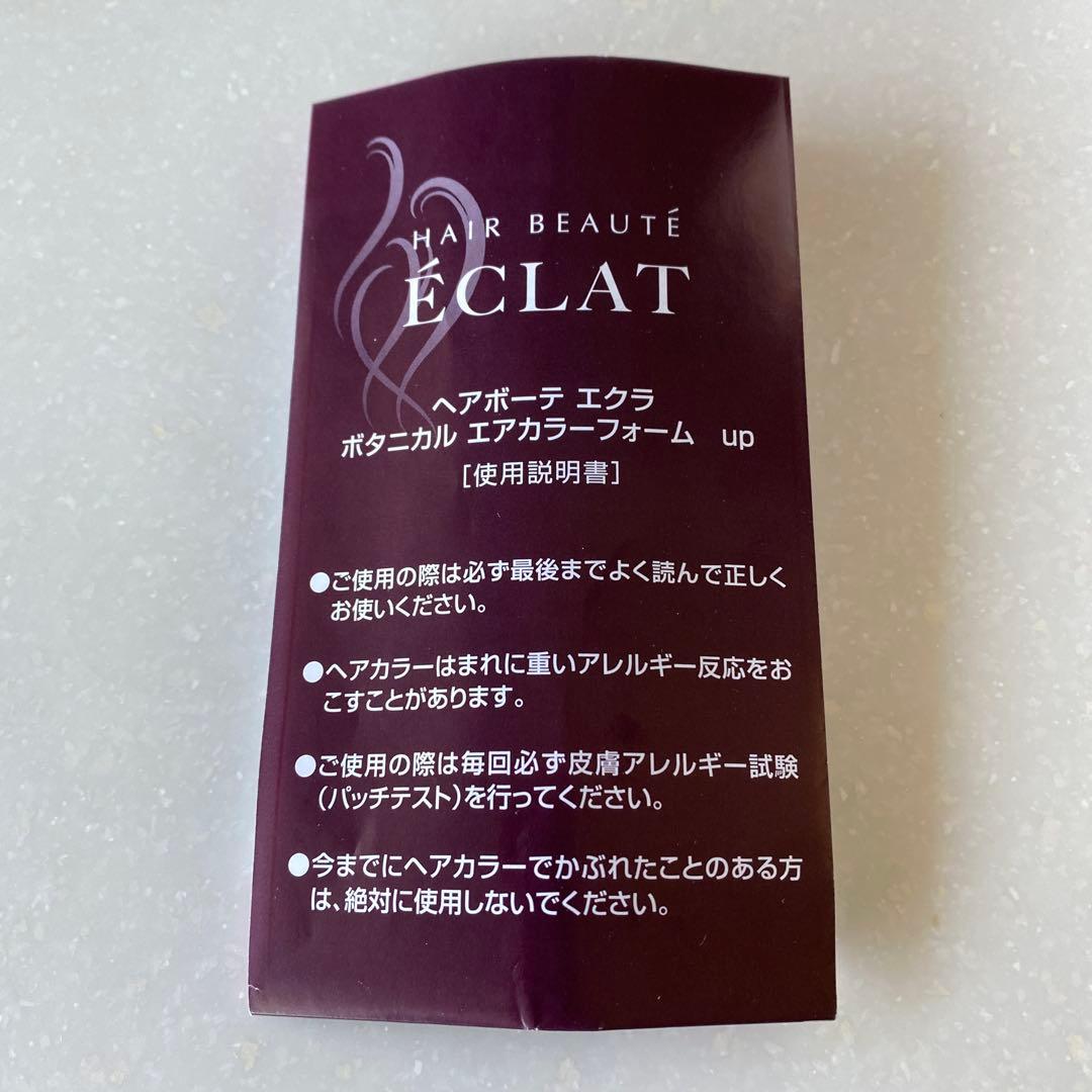 ヘアボーテエクラ　ボタニカルエアカラーフォーム150g2本セット