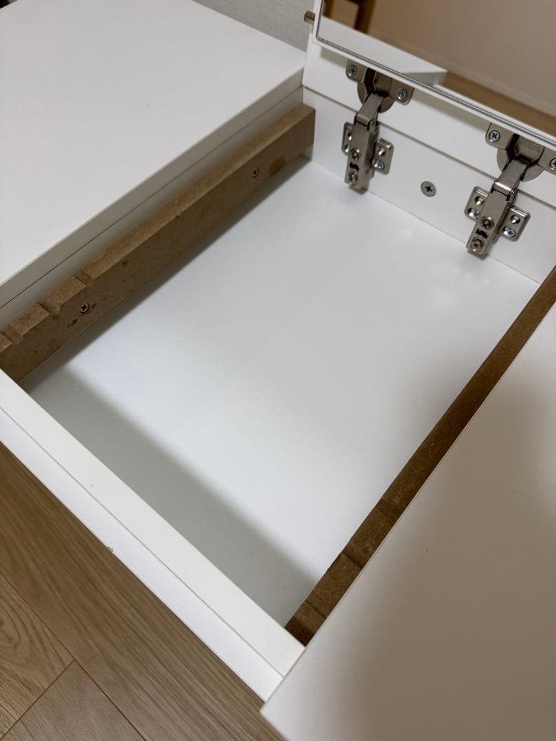 シャルム【Charme】ドレッサーテーブル　幅85cm ホワイト