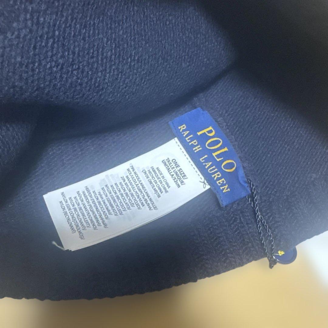 「新品タグ付き 」Polo Ralph Lauren USA BEANIE