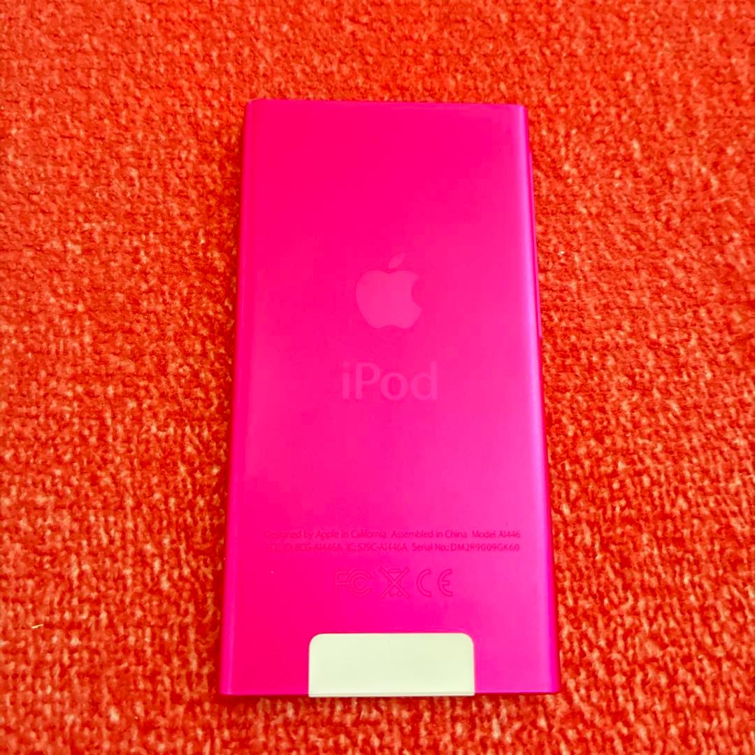 iPod nano 第7世代 ピンク イヤフォン付き