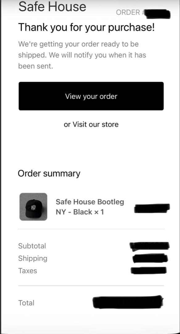 帽子 SAFE HOUSE BOOTLEG NY SNAP CAP
