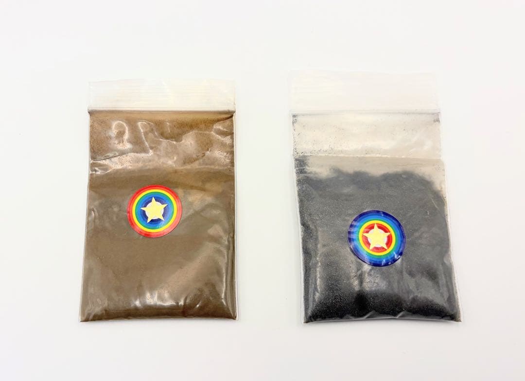 【２セット】純ギベオン隕石の粉 20g + 10g隕石粉