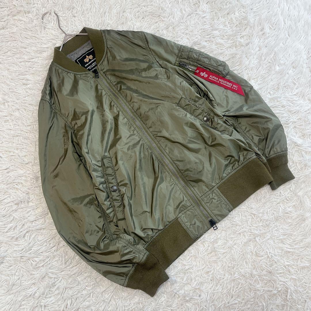 アルファインダストリーズ MA-1 L-2B フライトジャケット ミリタリー