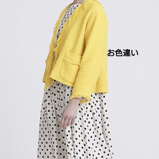 HOUSE OF LOTUS クラシカルツイードフリンジジャケット