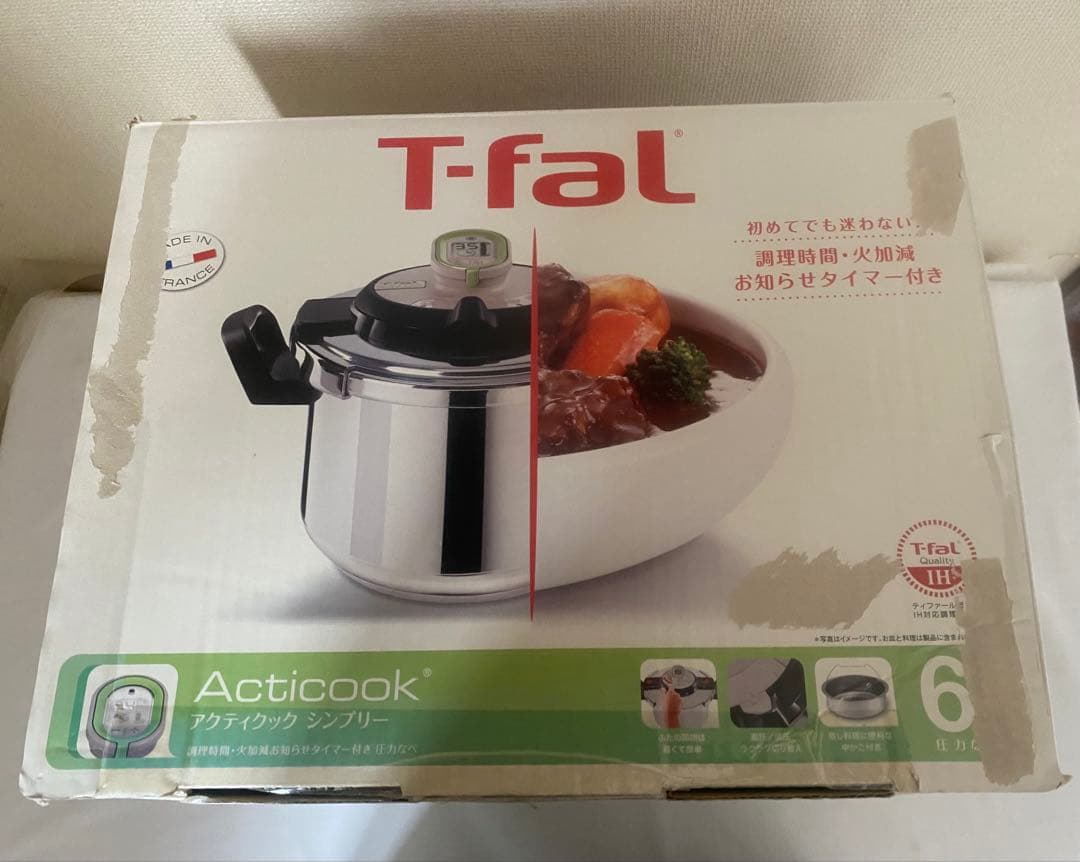 T-falティファール　タイマー付き圧力鍋　アクティクック　シンプー6L