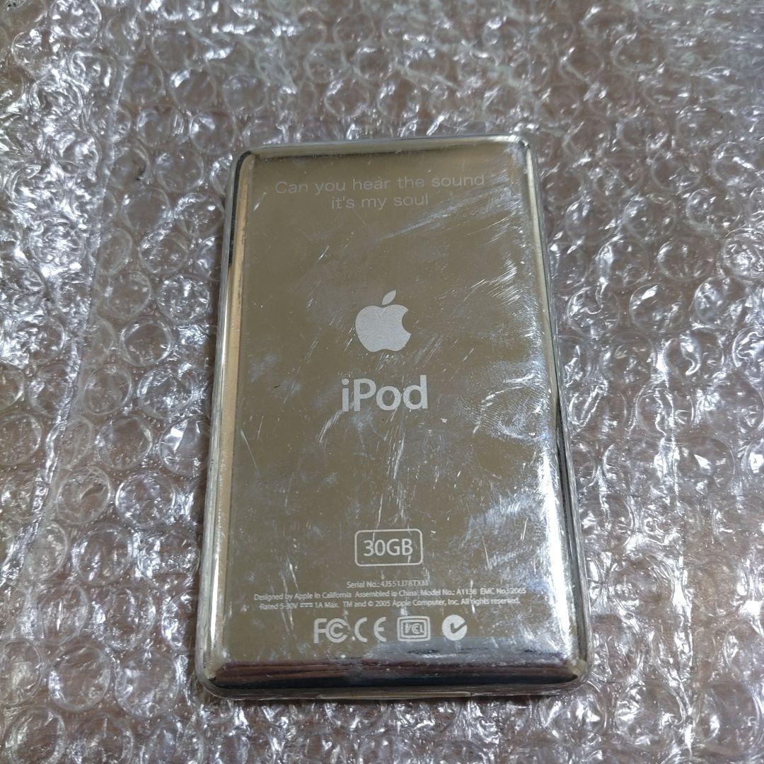 アイポッドクラシック PA146J A1136 30GB 管理ナンバー608