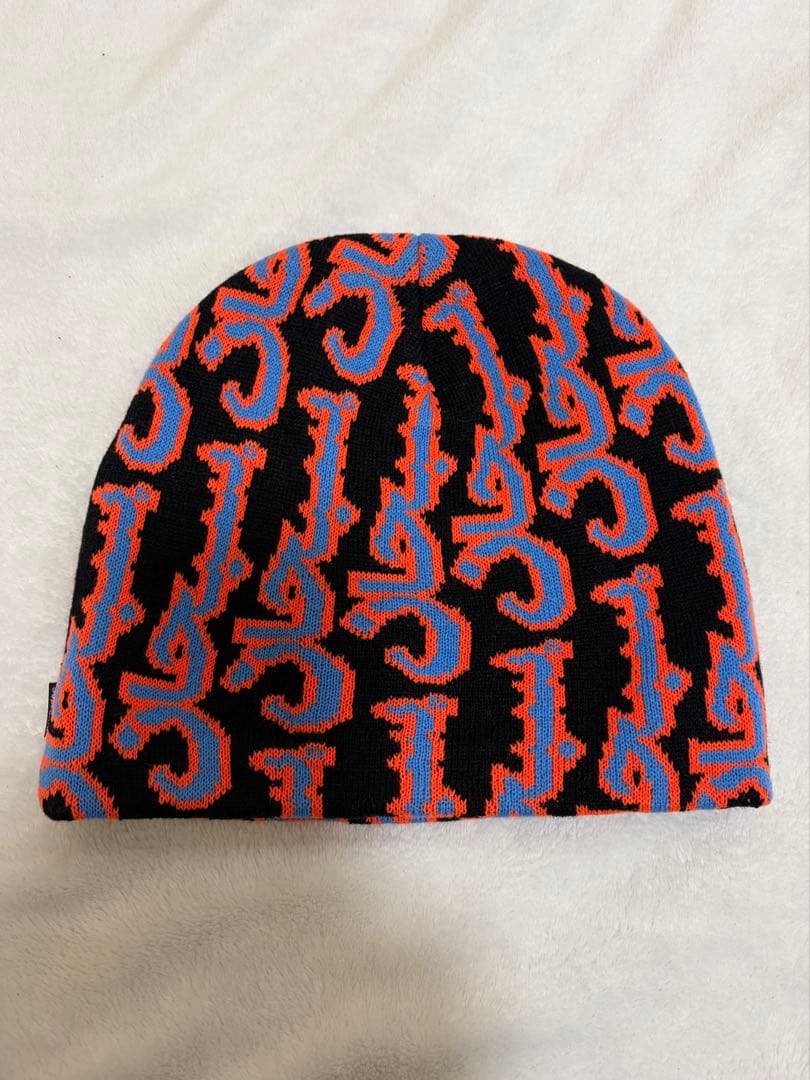 帽子 Supreme Arabic Jacquard Beanie Black