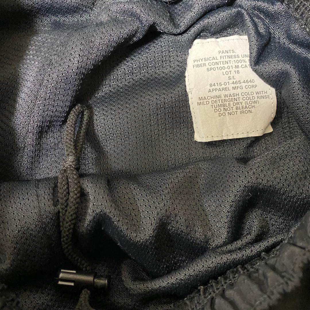 US ARMY PFU 米軍実物 ナイロントレーニングパンツ S/Long