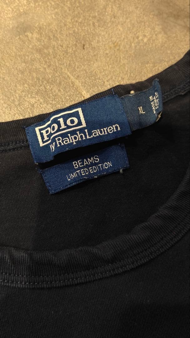 beams polo ralph lauren ネイビー　XL