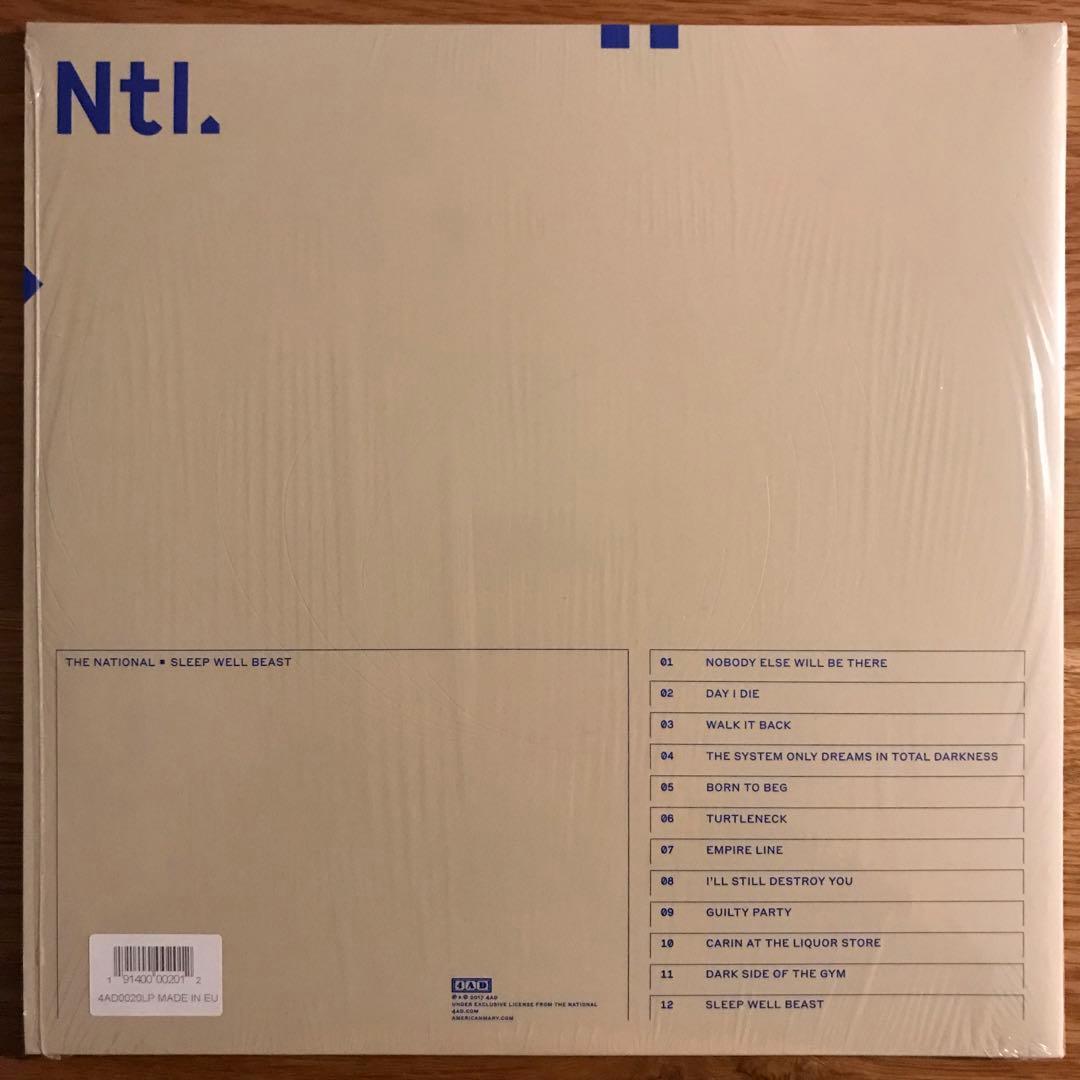 The National – Sleep Well Beast アナログレコード