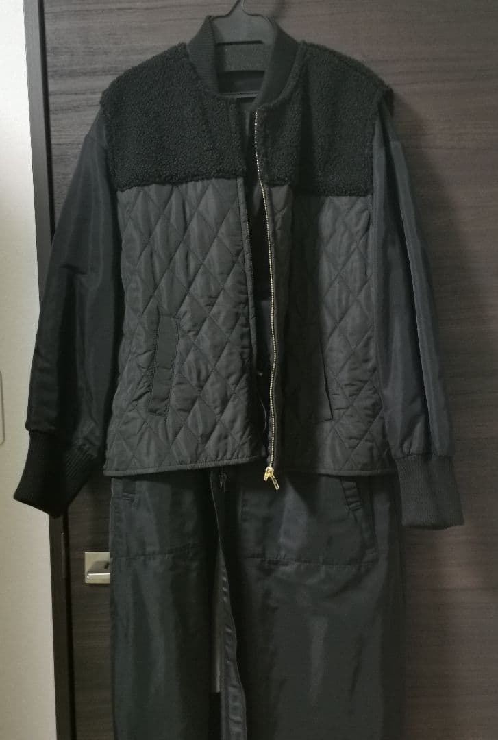 SUMi STYLE ブラック　ロングアウター