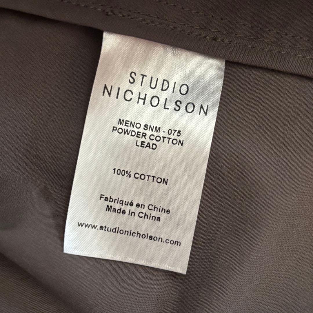 カニさん専用 STUDIO NICHOLSON ジップアップシャツジャケット