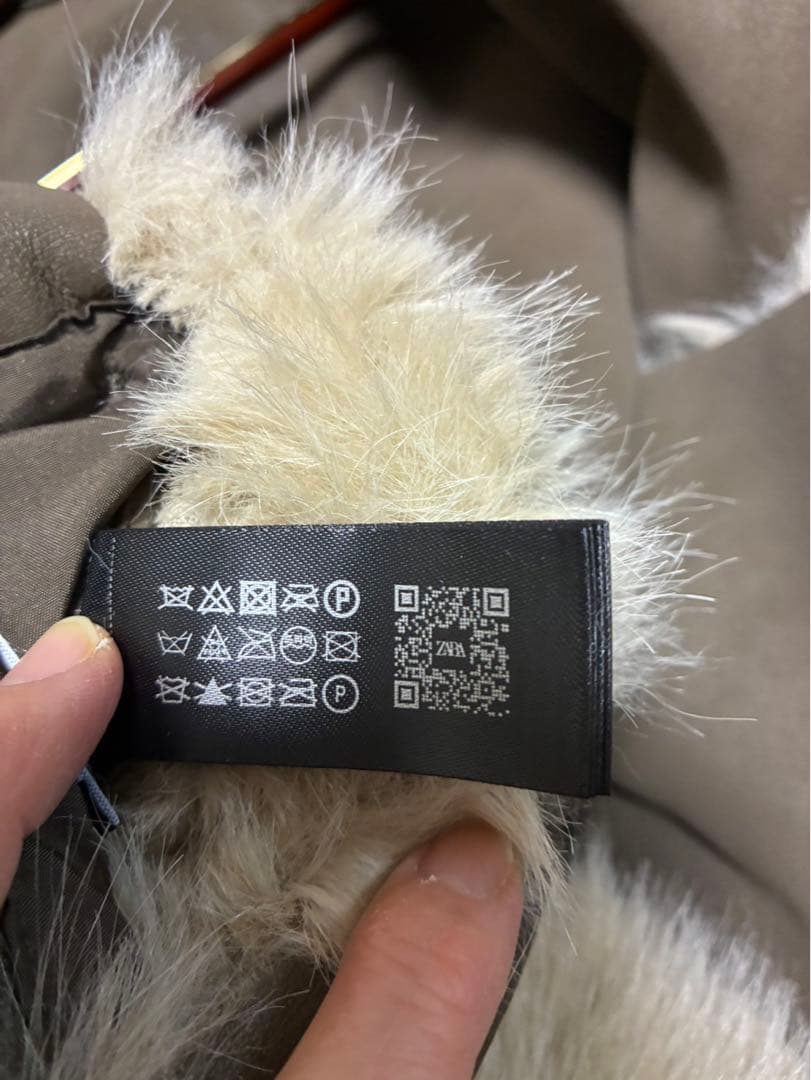 ZARA ブラウン ロングコート