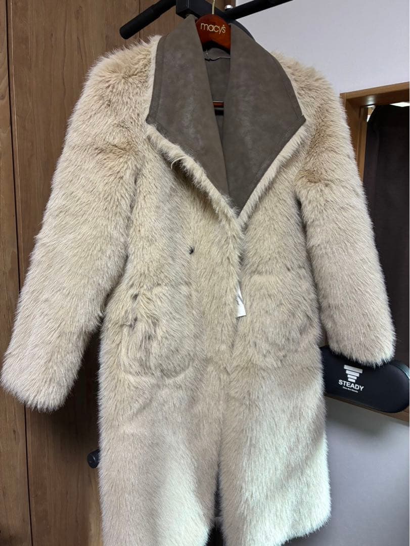 ZARA ブラウン ロングコート