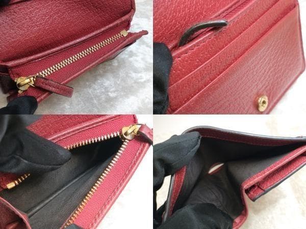 GUCCI グッチ オフィディア GGフローラ マーモント 2つ折り財布 花柄