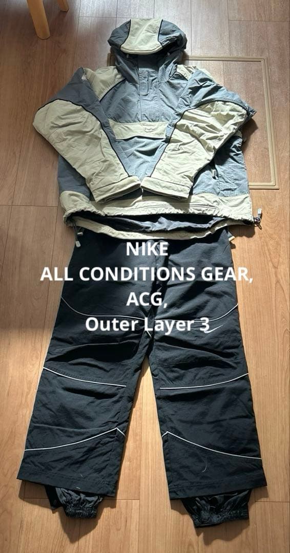 【ヴィンテージ 】NIKE ACG スノーボードウェア 上下セットアップ （L）