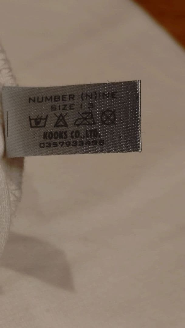 NUMBER(N)INE redisun期 ダイナライブトランプT T R