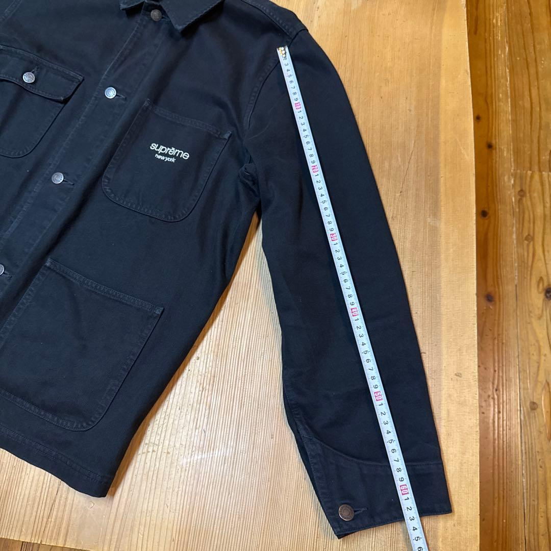 た*よ様 supreme シュプリーム　カバーオール　黒Ｌサイズ