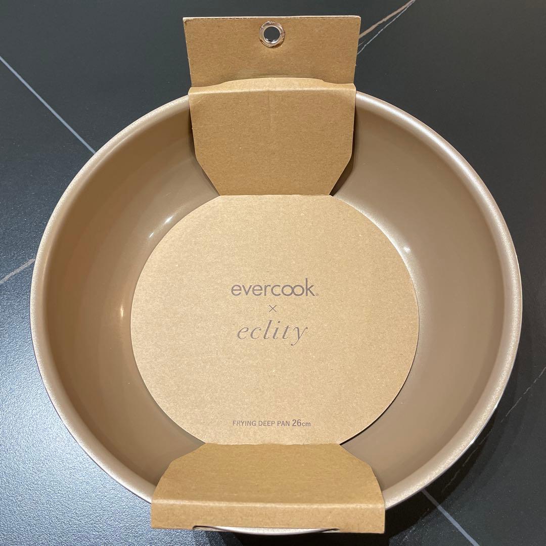 【ガス専用】卵焼き、20cm、26cm evercook ecity フライパン
