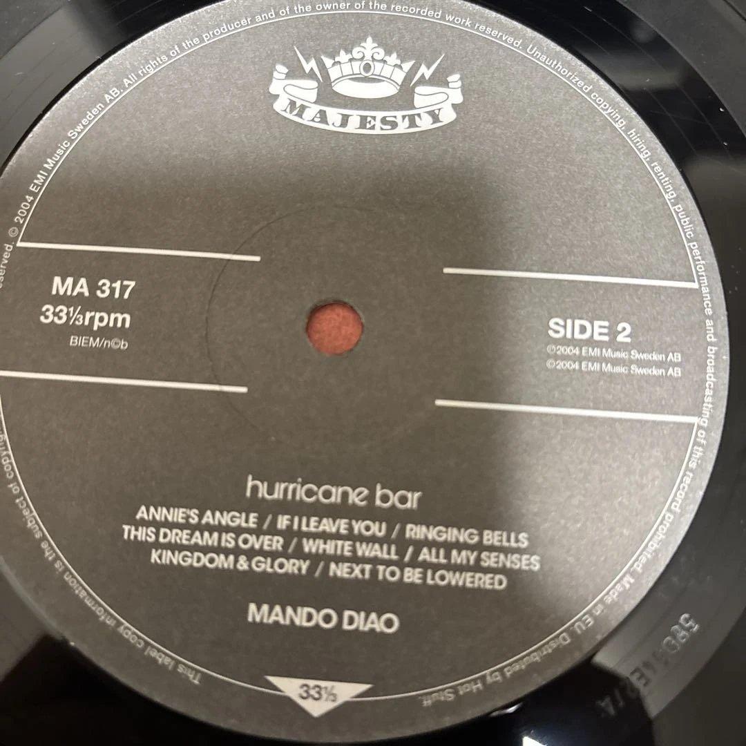 洋楽 MANDO DIAO / hurricane bar #24