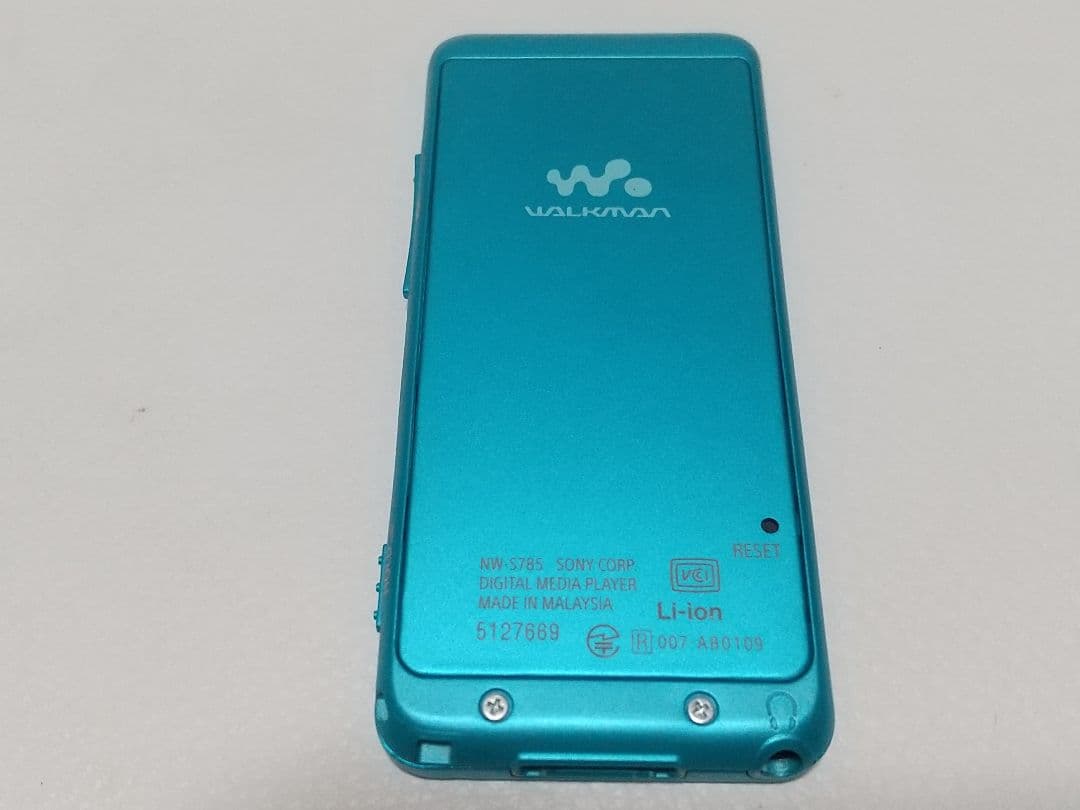 SONY NW-S785 ウォークマン 青色 本体と充電器