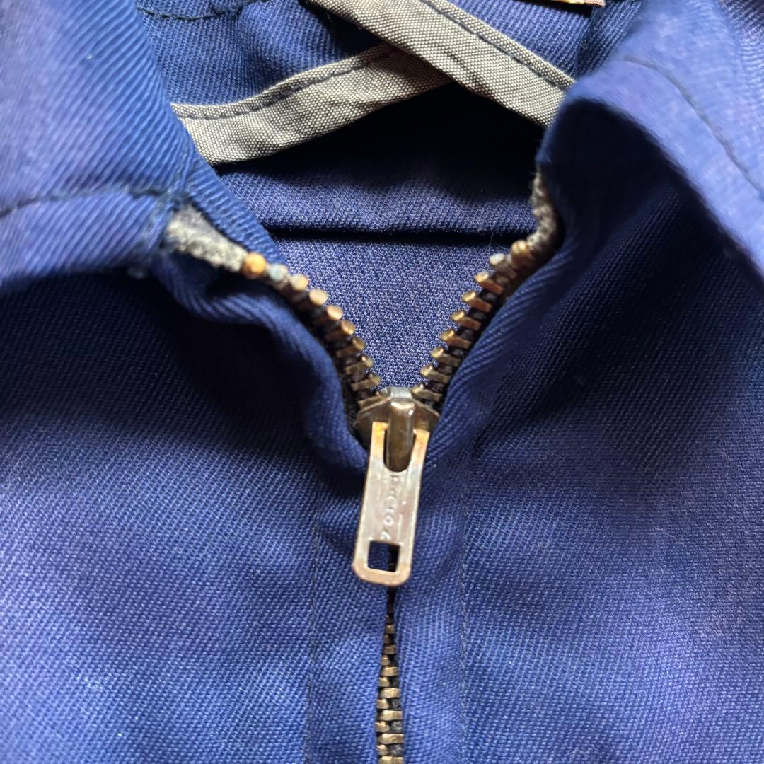 古着　50s 60s コットン　ギャバジン　ジャケット　ギャバジャン　ウィップ